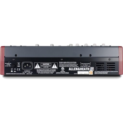 Consola Allen & Heat Zed 10 Canales Mixer Usb Vivo Estudio 6 D 148021 MLA20678952161 042016 F