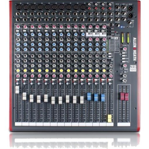Consola Allen & Heat Zed 16fx Usb 13 Entradas Mixer Estudio 6 D 4427 MLA4915166902 082013 F
