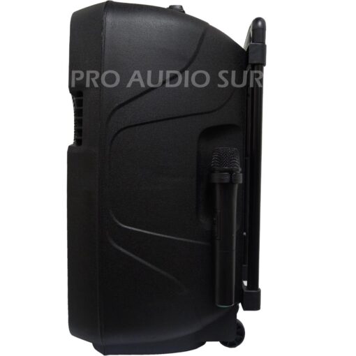 Bafle Potenciado Bateria Recargable 1240 2 Microfonos Vhf Fm 6 D 584021 MLA20682937678 042016 F