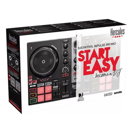 Controlador Hercules Dj Inpulse 200 Serato Djcontrol Djuced 6 D 604816 MLA76056467601 042024 F