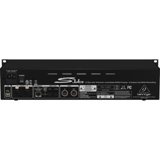 Snake Digital Behringer S16 Para X32 - Patchera 16 Canales 4 D 605692 MLA31912003230 082019 F