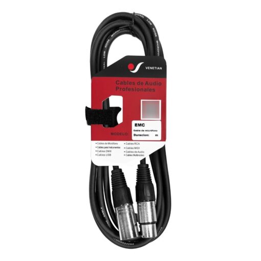 Kit 8 Cable Xlr Cannon 2m Venetian Emc0102 Microfono Dmx 5 D 611577 MLA73021742147 112023 F