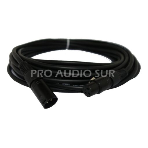 Cable Xlr Cannon Balanceado 1 Metro Dmx Malla De 6mm 5 D 611646 MLA31008928194 062019 F