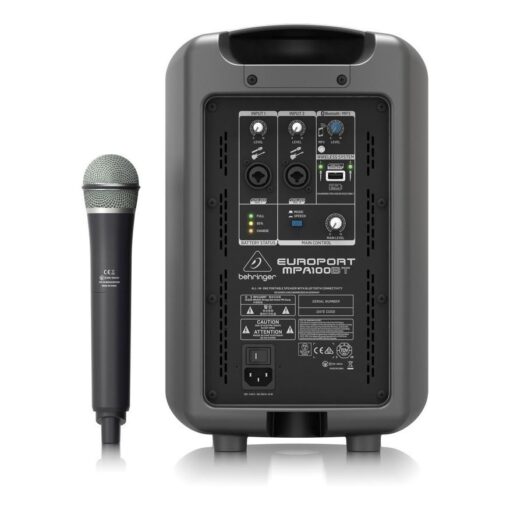 Behringer Mpa 100bt Sistema Sonido Portatil A Bateria Mic 3 D 613651 MLA31902807141 082019 F