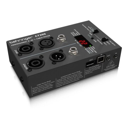Tester De Cables Behringer Ct200 Audio Probador Testeador 5 D 618997 MLA49265757103 032022 F