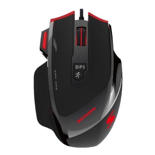 Mouse Gamer Optico Senon 2400dpi Juego Usb 7 Botones Gaming 9 D 639656 MLA44274027494 122020 F
