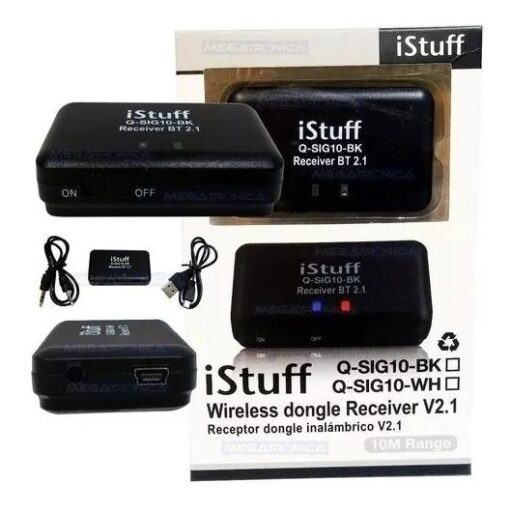 Receptor Bluetooth Istuff 2.1 Inalambrico Plug 3.5 Audio Car 6 D 643433 MLA43359103428 092020 F
