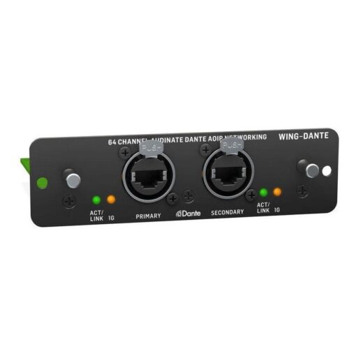 Tarjetas De Expansión Behringer Interface Wing Dante 64x64 6 D 647087 MLA52434925659 112022 F