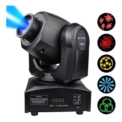 Cabezal Movil Led Big Dipper Ls10 Watts Spot Gobos 5 D 652598 MLA45394433798 032021 F