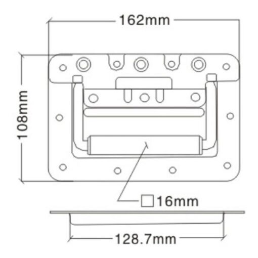 Kit Rack Anvil Herrajes Cierre Esquinero Manija Bisagra Pro 7 D 656593 MLA49213799549 022022 F