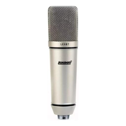 Micrófono Condenser Lexsen Lex87 De Gran Diafragma Con Araña 5 D 660602 MLA70354868225 072023 F