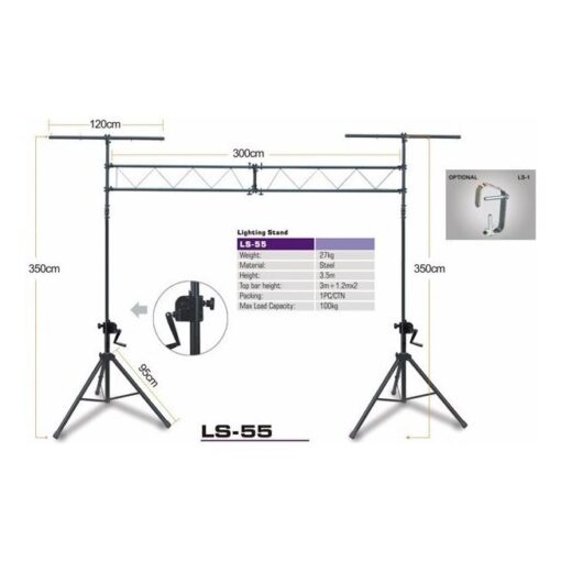 Estructura Venetian Ls-55 Tripode Luces Torre Con Malacate 5 D 663763 MLA70417644479 072023 F