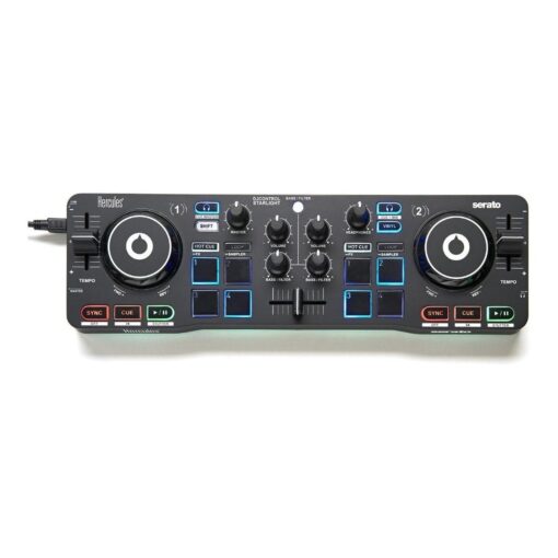 Controlador Hercules Dj Starlight Mixer Rgb Usb Crossfader 5 D 665703 MLA41711069318 052020 F