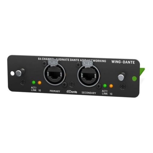 Tarjetas De Expansión Behringer Interface Wing Dante 64x64 5 D 698547 MLA52434907829 112022 F