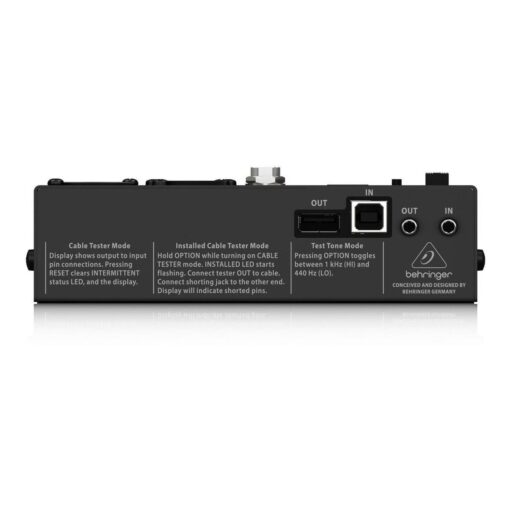 Tester De Cables Behringer Ct200 Audio Probador Testeador 7 D 701343 MLA49265633989 032022 F