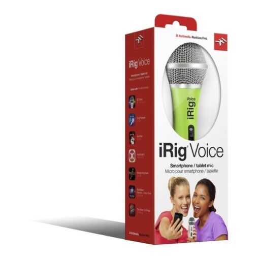 Microfono Irig Voice Ik Multimedia iPhone Ios Android Verde 4 D 703460 MLA40536460912 012020 F