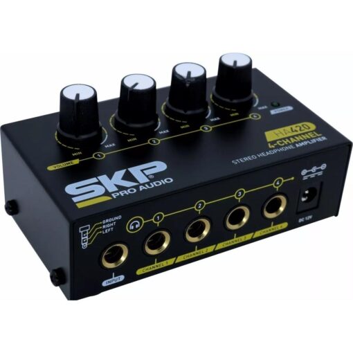 Amplificador De Auriculares Skp Ha420 4 Canales Estereo 5 D 709554 MLA32105800229 092019 F