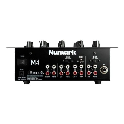 Mixer Dj Numark M4 Black 4 Canales Consola Mezcladora Phono 7 D 712226 MLA31590360293 072019 F