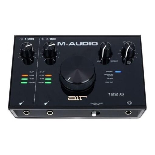 Placa De Audio Interfaz M-audio 192 6 Usb Midi 2x2 Chanel 5 D 712459 MLA43210321290 082020 F