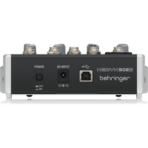 Consola Behringer Xenyx 502s 3 Canales Mixer Estudio Usb 5 D 722548 MLA71541230032 092023 F