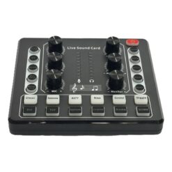Placa De Audio Interfaz Efectos Streaming Poadcast