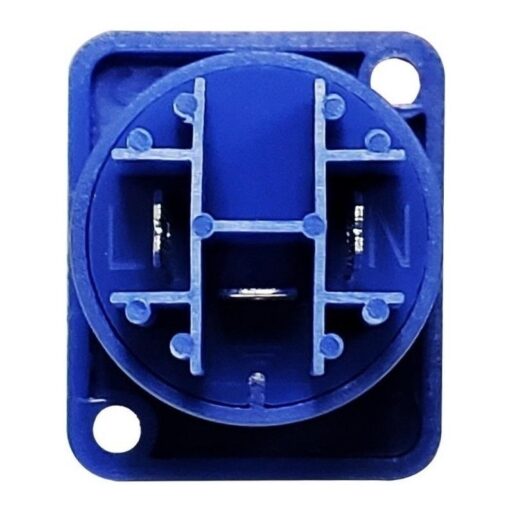Ficha Powercon Hembra Stagelab Clc-pwfc Azul 220v Chasis 4 D 739498 MLA53314441161 012023 F