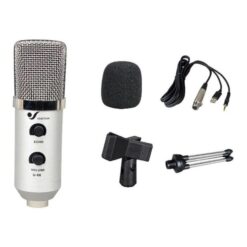 Microfono Condenser Venetian U66 Podcast Estudio Youtube