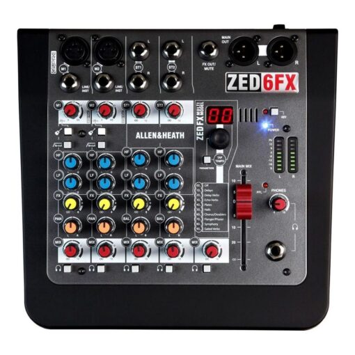 Consola Allen & Heat Zed 6fx 6 Canales Mixer Efectos Estudio 5 D 748671 MLA31035310932 062019 F