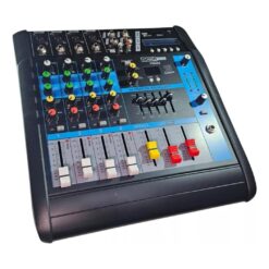 Alternative view of Consola Potenciada Moon Pm402 4 Canales 200 Watts Mixer