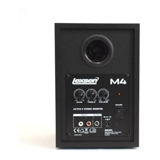 Par Monitor Lexsen M4 4puLG Activo Estudio Potenciado Plano 7 D 755760 MLA40116638347 122019 F