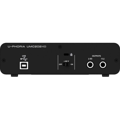 Kit Grabación Behringer Umc202hd B2 Microfono Antipop 192khz 5 D 761734 MLA31901764500 082019 F