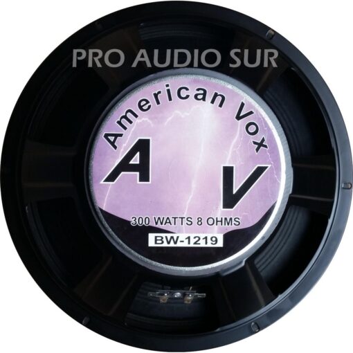 Parlante American Vox Bw 1219 Woofer 12 In 150watts 98db 5 D 777622 MLA27753507919 072018 F
