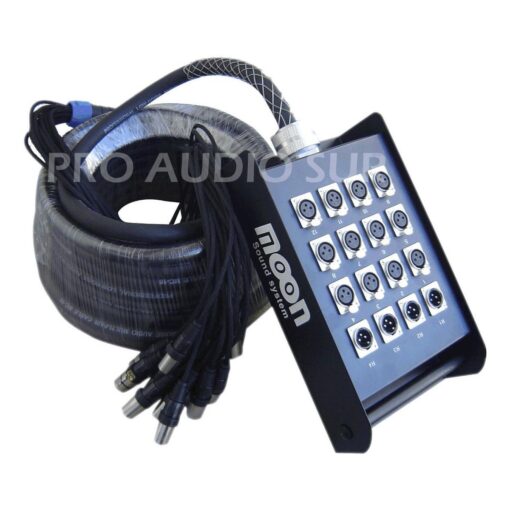 Manguera De Sonido 12ch 4 Envios 20m Patchera Patch 12420 4 D 790151 MLA31074063431 062019 F