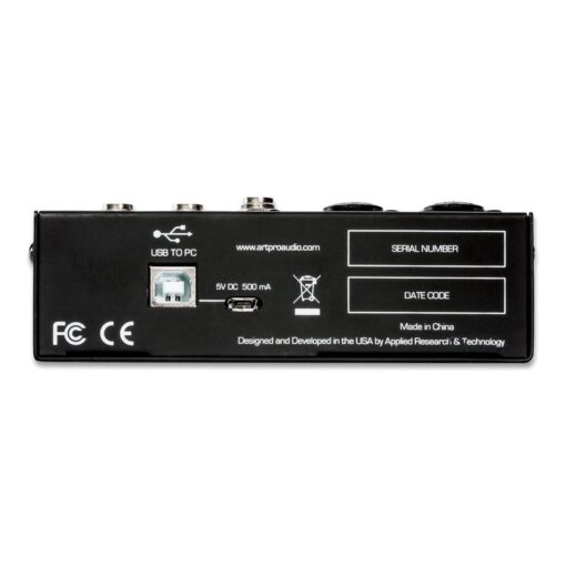 Consola De Sonido Art Usb Mix 4 2ch Interface Pc +48v 5 D 794066 MLA43024765799 082020 F