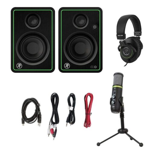 Kit De Monitores Mackie Creator Bundle Cr3-x Condenser Mic 5 D 794337 MLA76915598177 062024 F