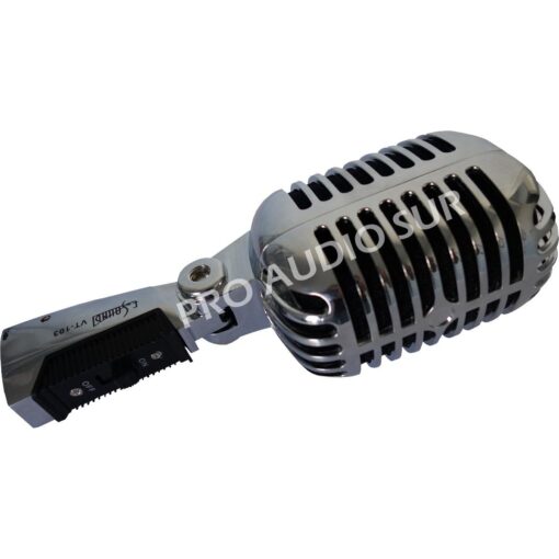 Microfono Vintage E-sound Vt103 Niquelado 55sh Dinamico 6 D 830825 MLA25496536584 042017 F