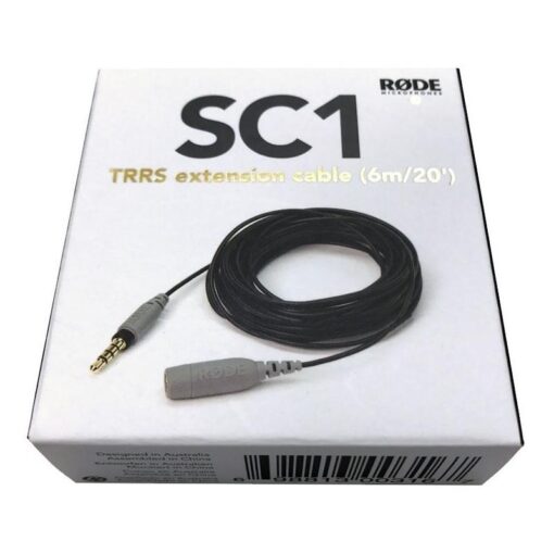 Alargue Miniplug Macho Hembra Trrs Rode Sc1 6m Smartlav+ 4 D 844921 MLA31063325896 062019 F