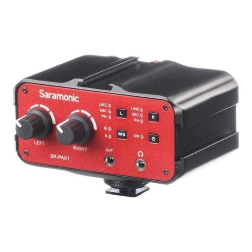 Preamplificador Saramonic Sr-pax1 2 Micrófonos Camara Dslr 5 D 844981 MLA44645563361 012021 F
