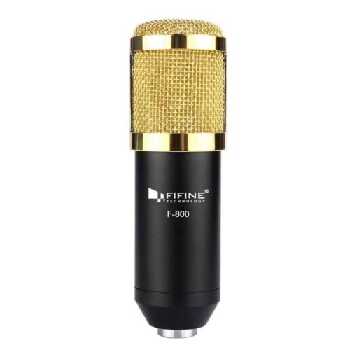 Micrófono Condenser Fifine F 800 Shockmount Estudio Podcast 5 D 850526 MLA44218443579 122020 F