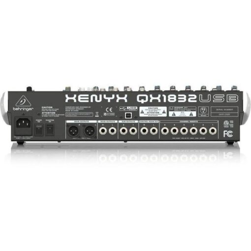 Behringer Xenyx Qx1832 Usb 18ch Consola Mixer De Sonido Vivo 5 D 851847 MLA31901790802 082019 F