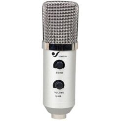Alternative view of Microfono Condenser Venetian U66 Podcast Estudio Youtube