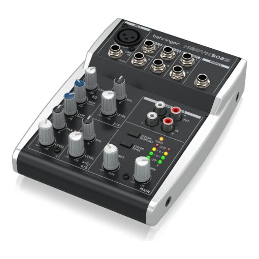 Consola Behringer Xenyx 502s 3 Canales Mixer Estudio Usb 6 D 853154 MLA71541230050 092023 F