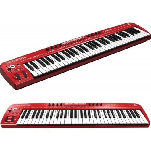 Teclado Controlador Behringer Umx610 61 Teclas Midi Usb Rojo 7 D 864795 MLA41523794748 042020 F