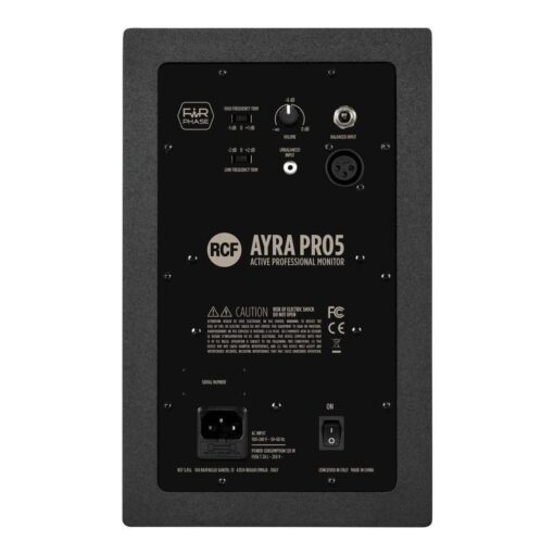 Monitores De Estudio Activos 5 Pulgadas Rcf Ayra Pro 5 Par 6 D 867483 MLA44888208017 022021 F