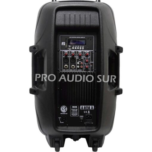 Combo 2 Bafles 15 Activo Y Pasivo 1200watts Bluetooth Usb Fm 5 D 870002 MLA31112450081 062019 F