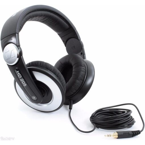 Auricular Sennheiser Hd 205 Cerrados Monitor Profesional 5 D 875825 MLA25519321938 042017 F