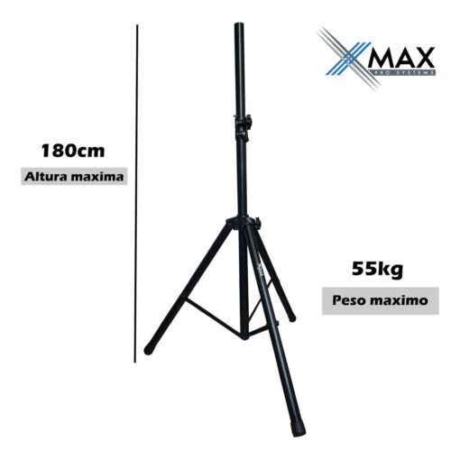 Tripode Bafle Xmax Reforzado 55kg Acero Stand Todo Metalico 7 D 885777 MLA77848864514 072024 F