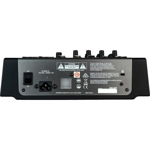 Consola Allen & Heat Zed 6fx 6 Canales Mixer Efectos Estudio 6 D 904516 MLA51801356770 102022 F