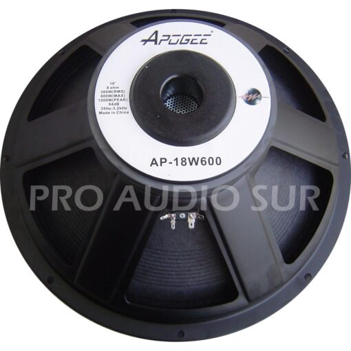 Woofer Apogee Ap 18 W600 300 Watts Parlante 94db Subwoofer 6 D 905405 MLA25003052450 082016 F
