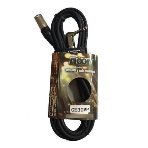 Cable De Microfono Con Ficha Canon Macho A Plug Stereo 3 Mts 6 D 921977 MLA48173526568 112021 F